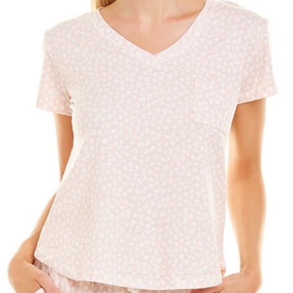 Splendid Brand 2pc T-Shirt & Boxer Set in Pink Multi Size L - Picture 3 of 6